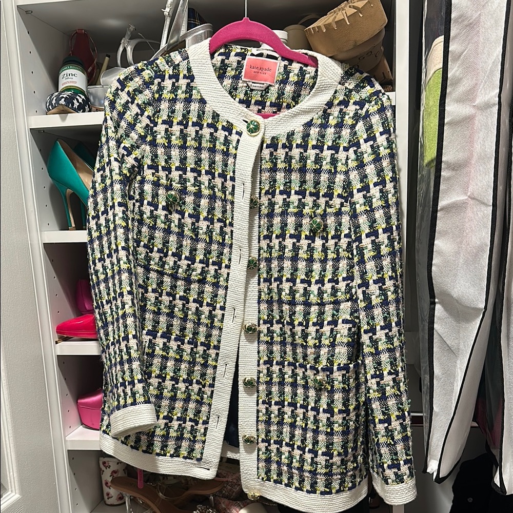 Kate spade Multicolor Tweed Jacket